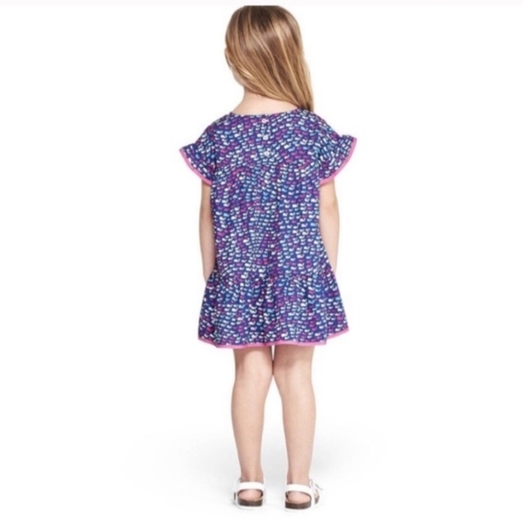 Vineyard Vines x Target Colorful Whale Print Ruffle Dress - Picture 6 of 6